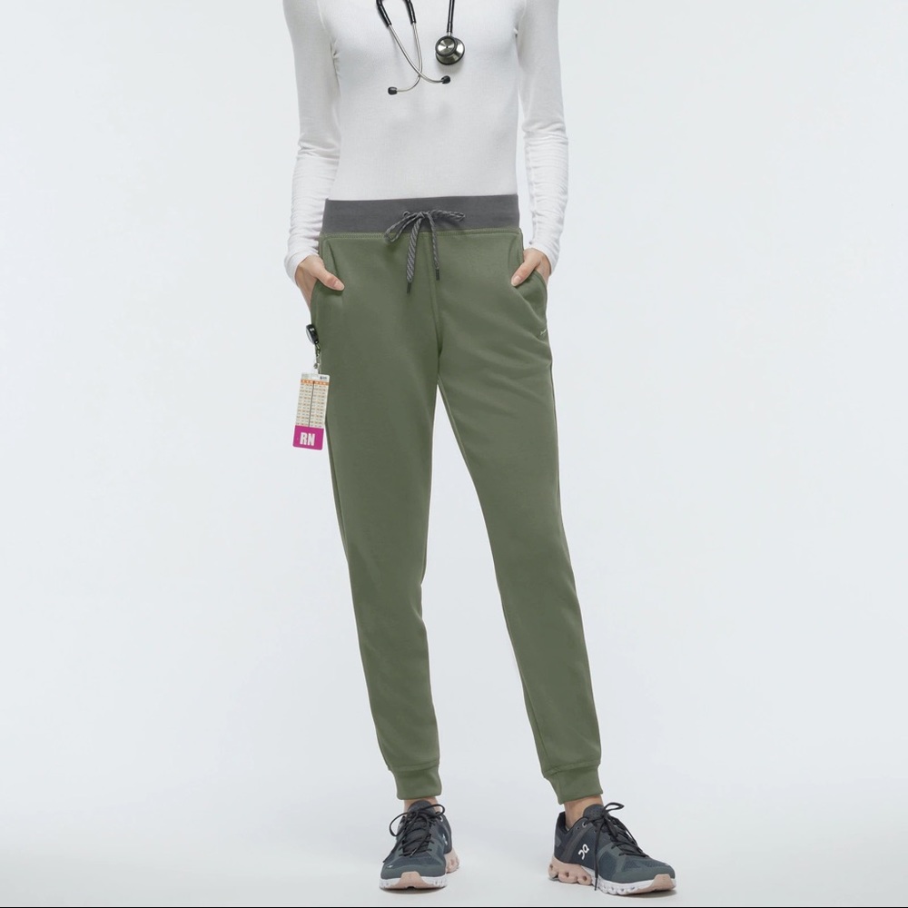 Jaanuu Olive Green Comfort Jogger